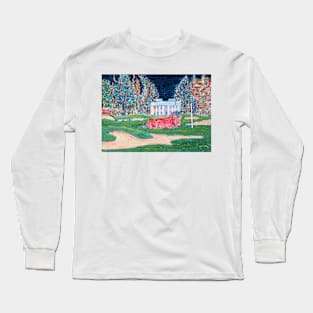 HORSE TAKING A REST AT HOLE NINE Long Sleeve T-Shirt